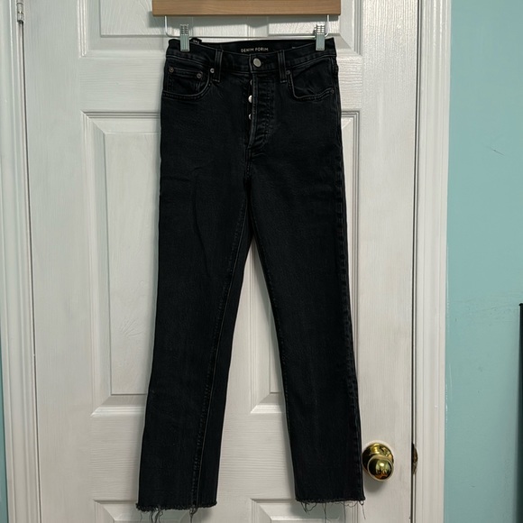 Aritzia Denim Forum The Arlo High Rise Straight Jean - Picture 1 of 3